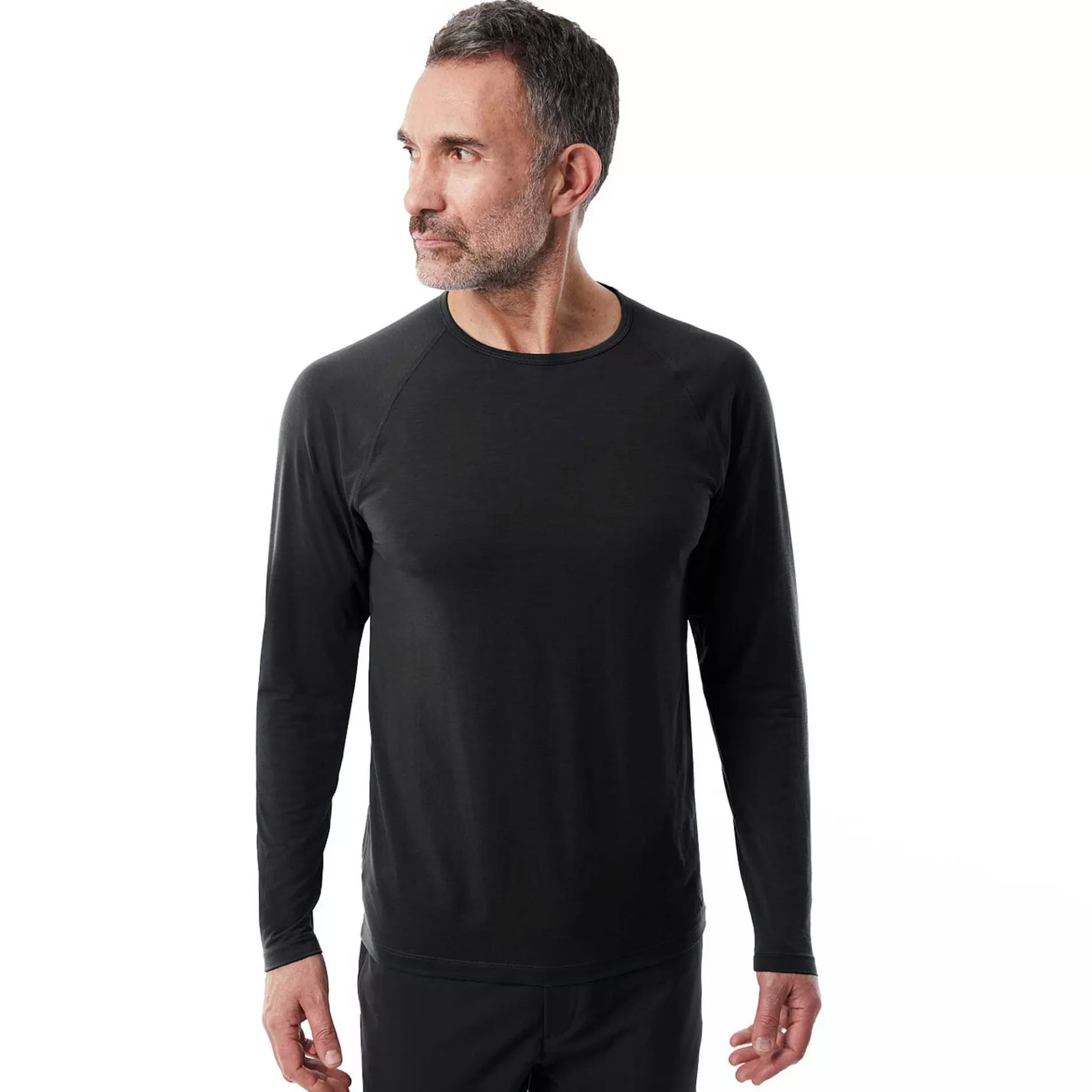 Fashion Rohan Men'S Aether Long Sleeve T Black