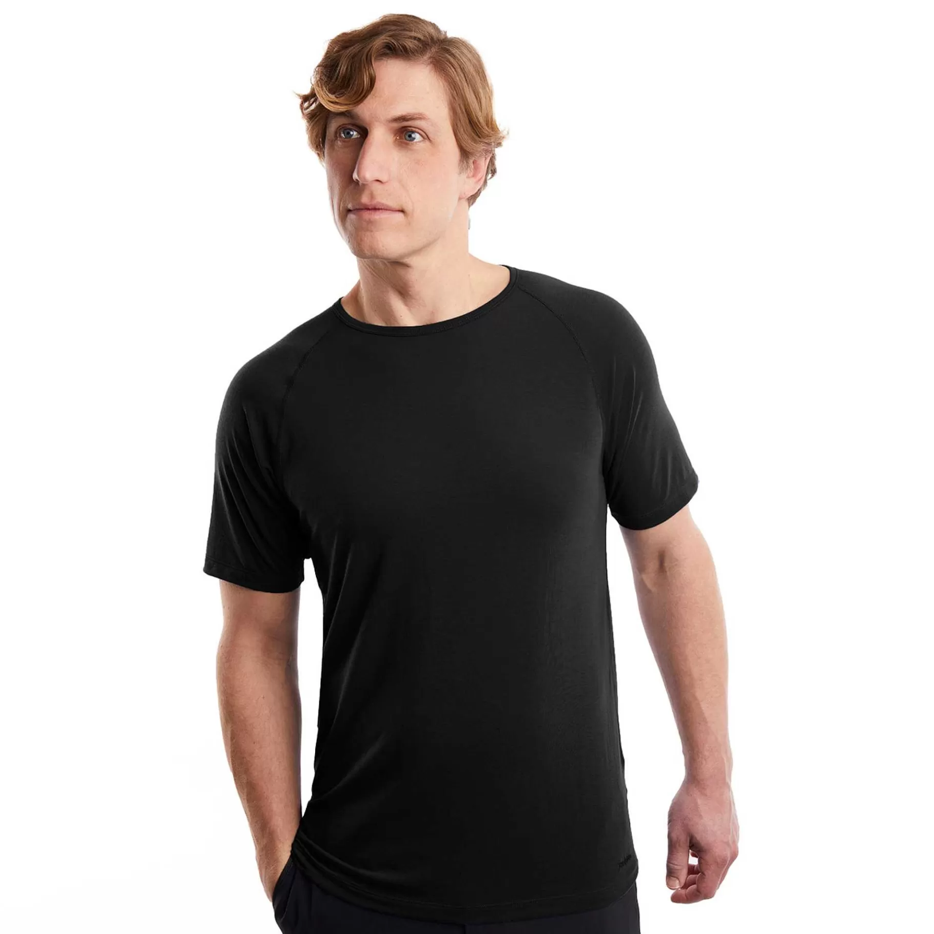 Best Sale Rohan Men'S Aether Short Sleeve T Black