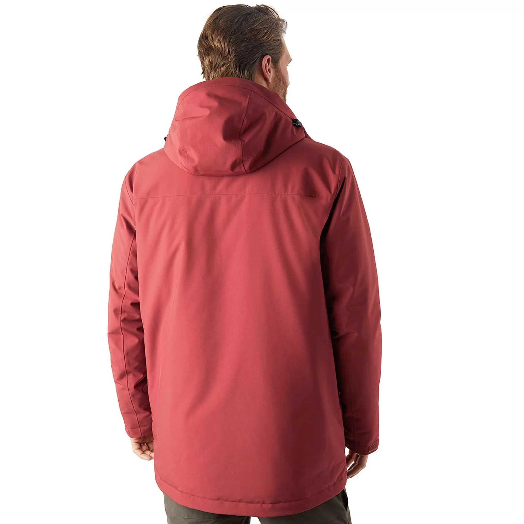 Online Rohan Men'S Aran Waterproof Jacket Auburn Red