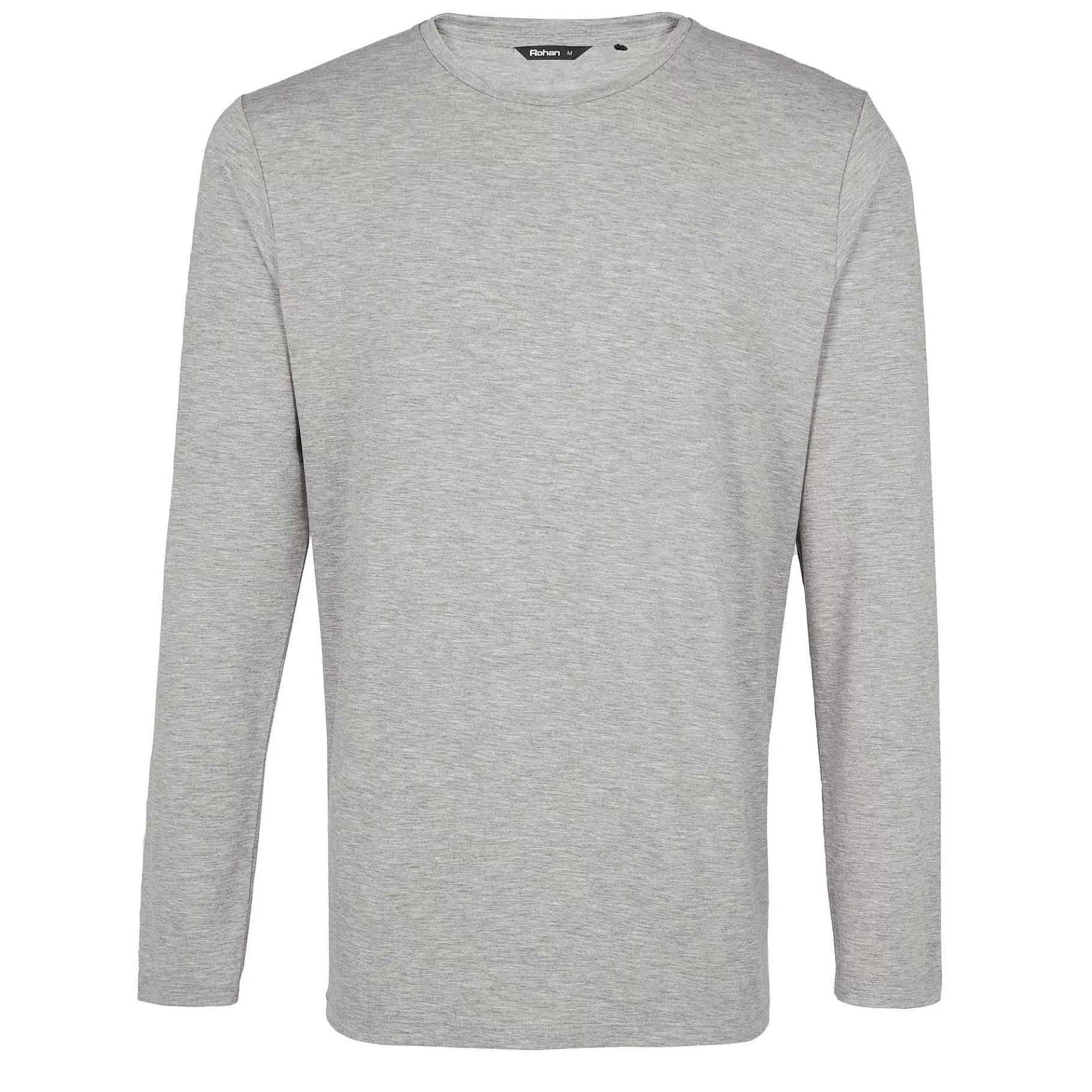 Online Rohan Men'S Basis Long Sleeve T Mid Grey Marl