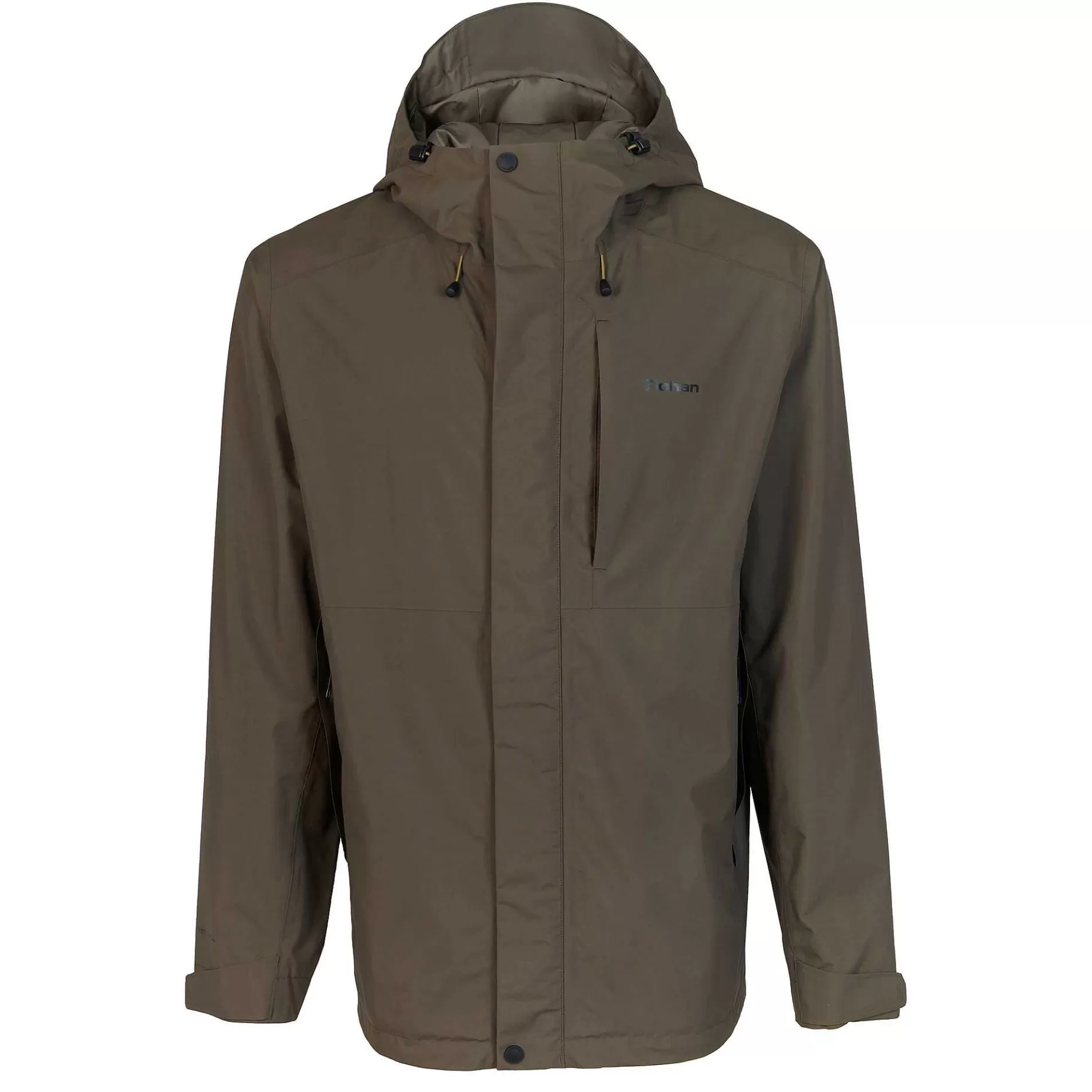 Hot Rohan Men'S Brecon Waterproof Jacket Dark Olive Brown