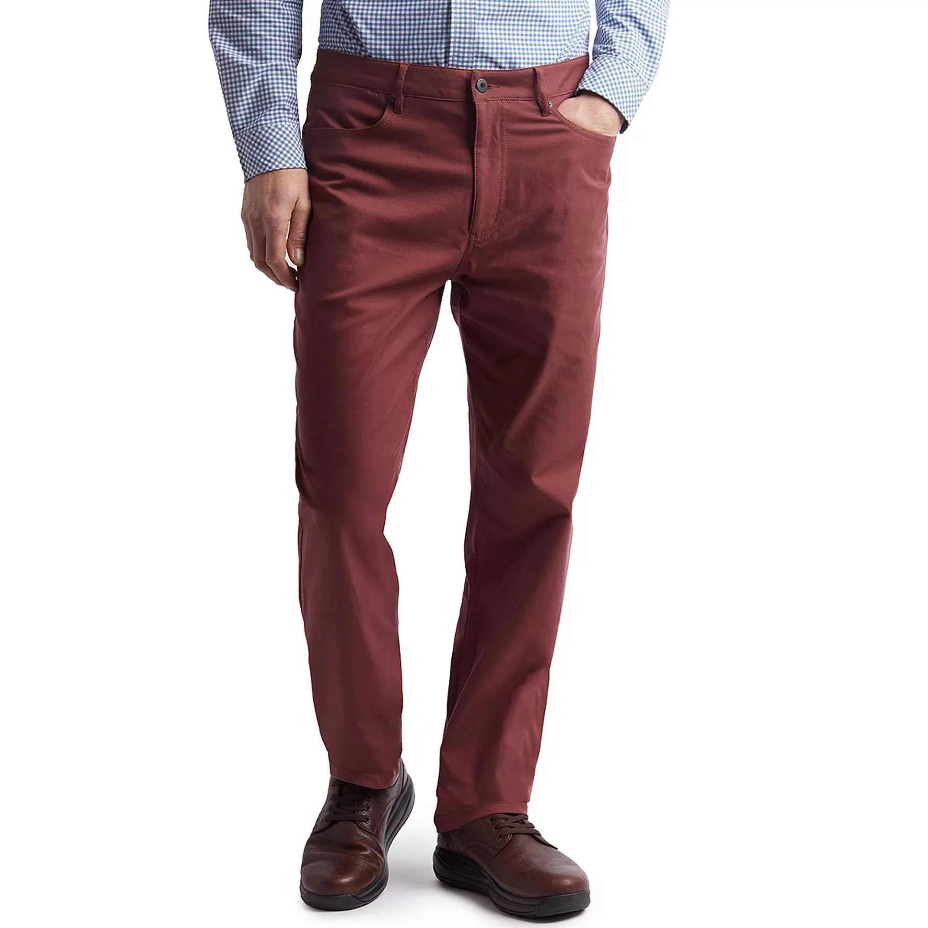 Store Rohan Men'S District Trousers Earth Red