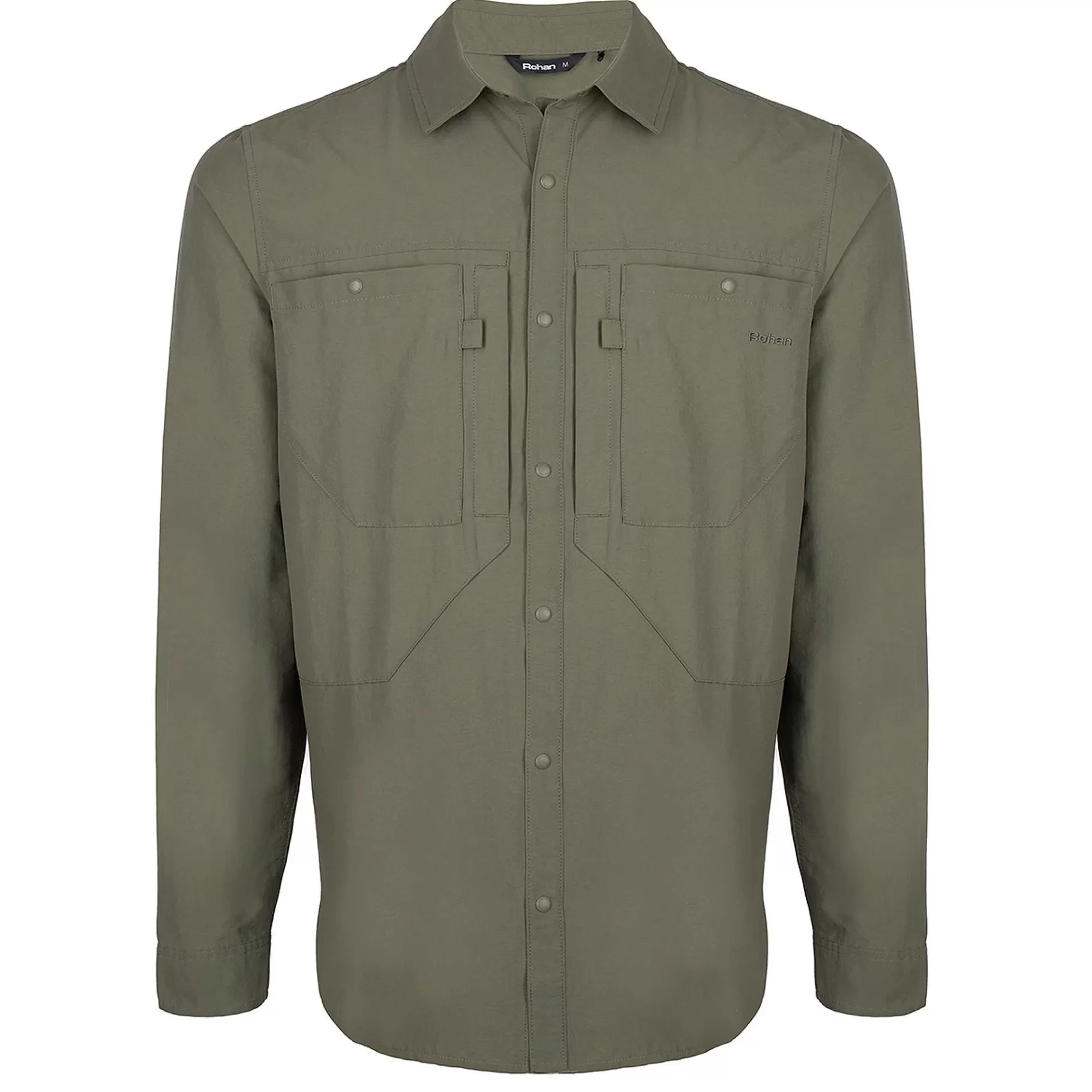 Online Rohan Men'S Frontier Long Sleeve Shirt District Green