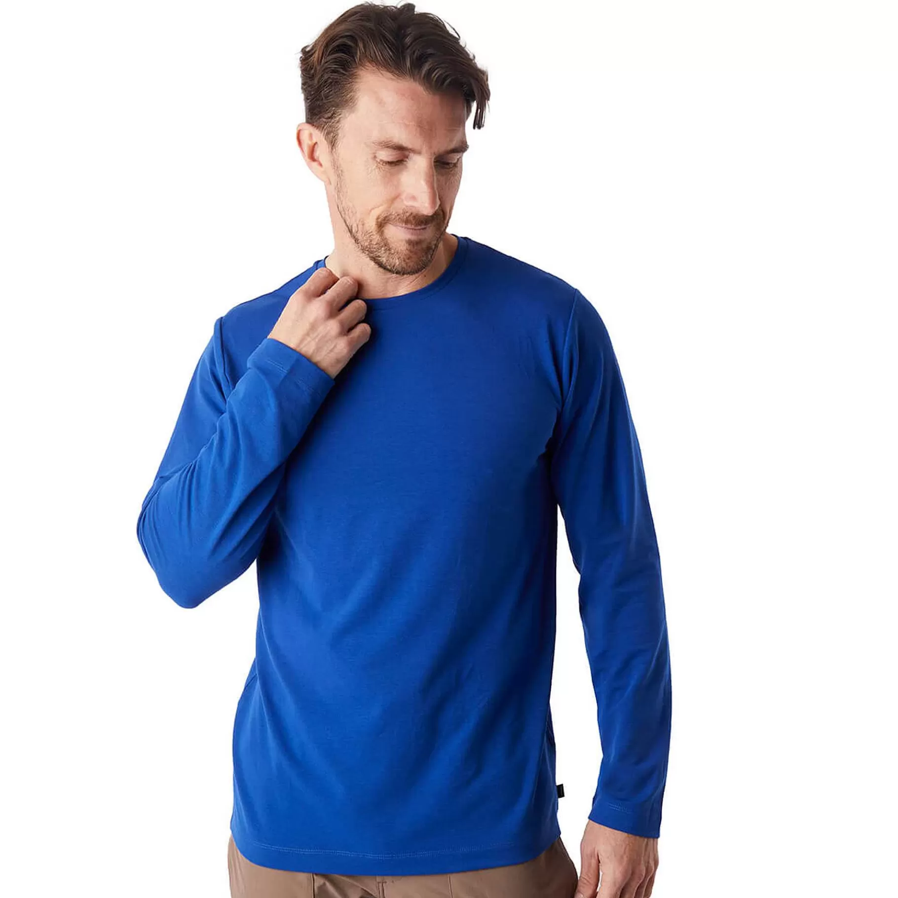 Cheap Rohan Men'S Global Long Sleeve T Ridge Blue