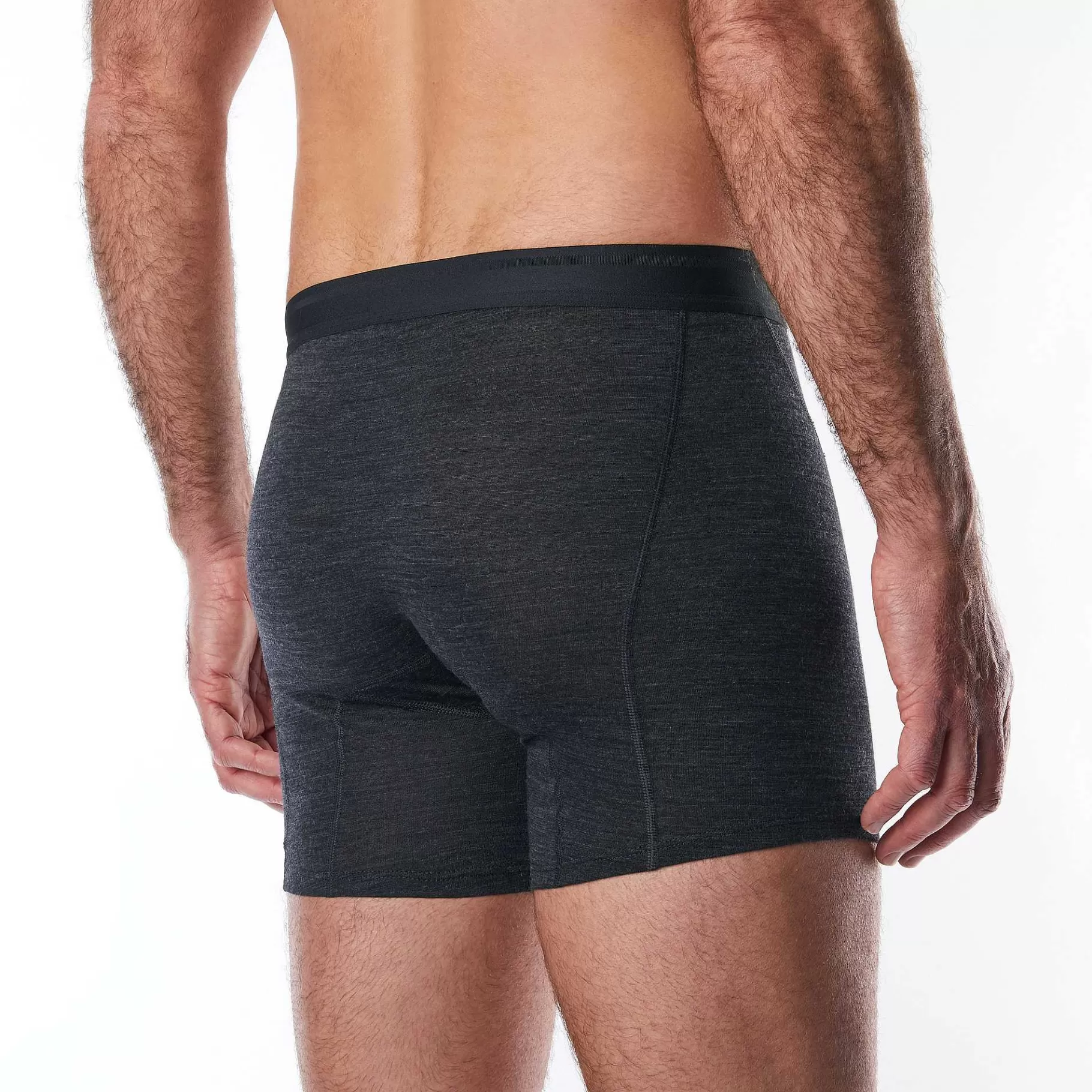 Flash Sale Rohan Men'S Merino Union 150 Boxers Dark Charcoal Marl