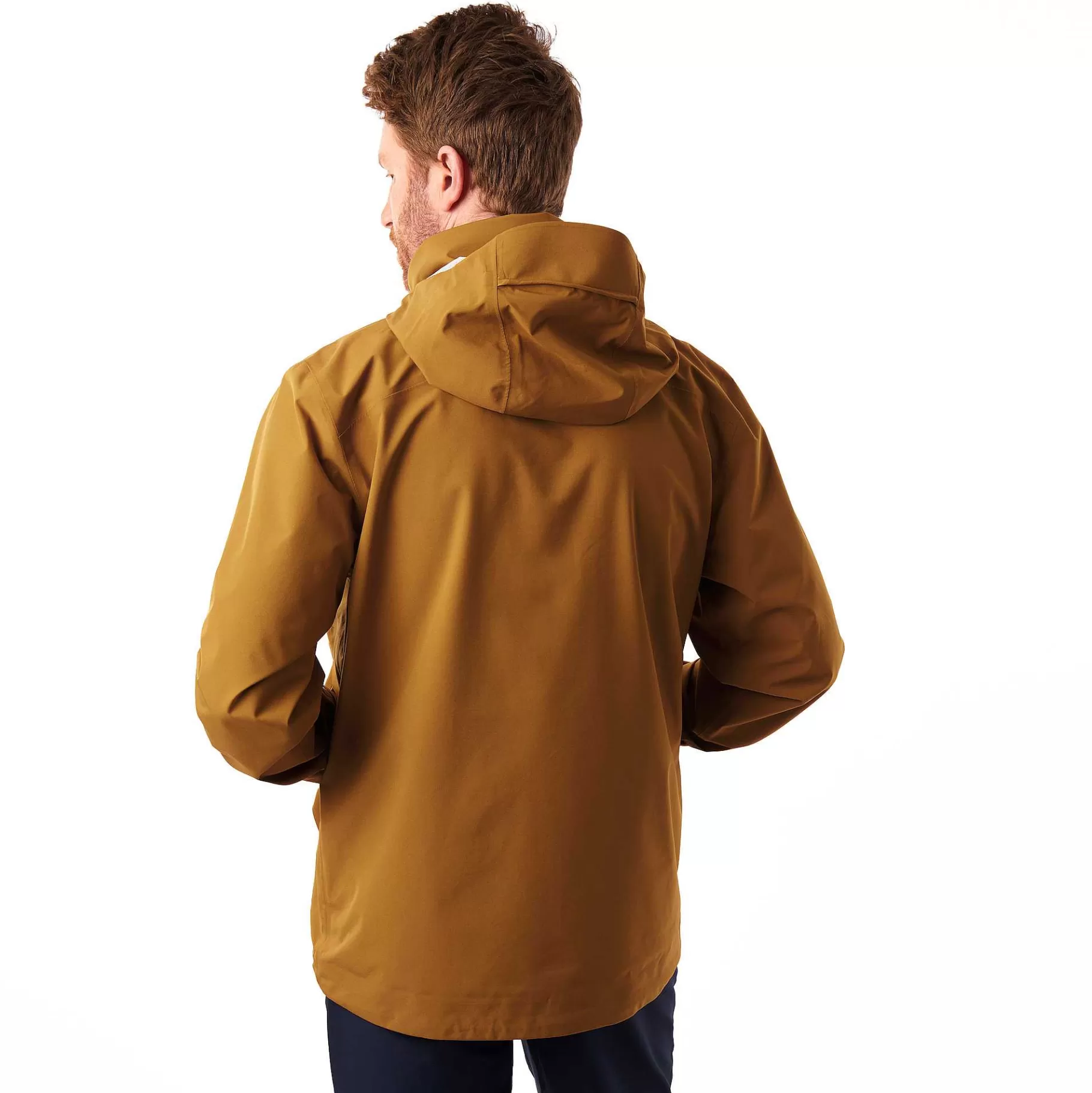 Shop Rohan Men'S Parkland Waterproof Jacket Desert Ochre