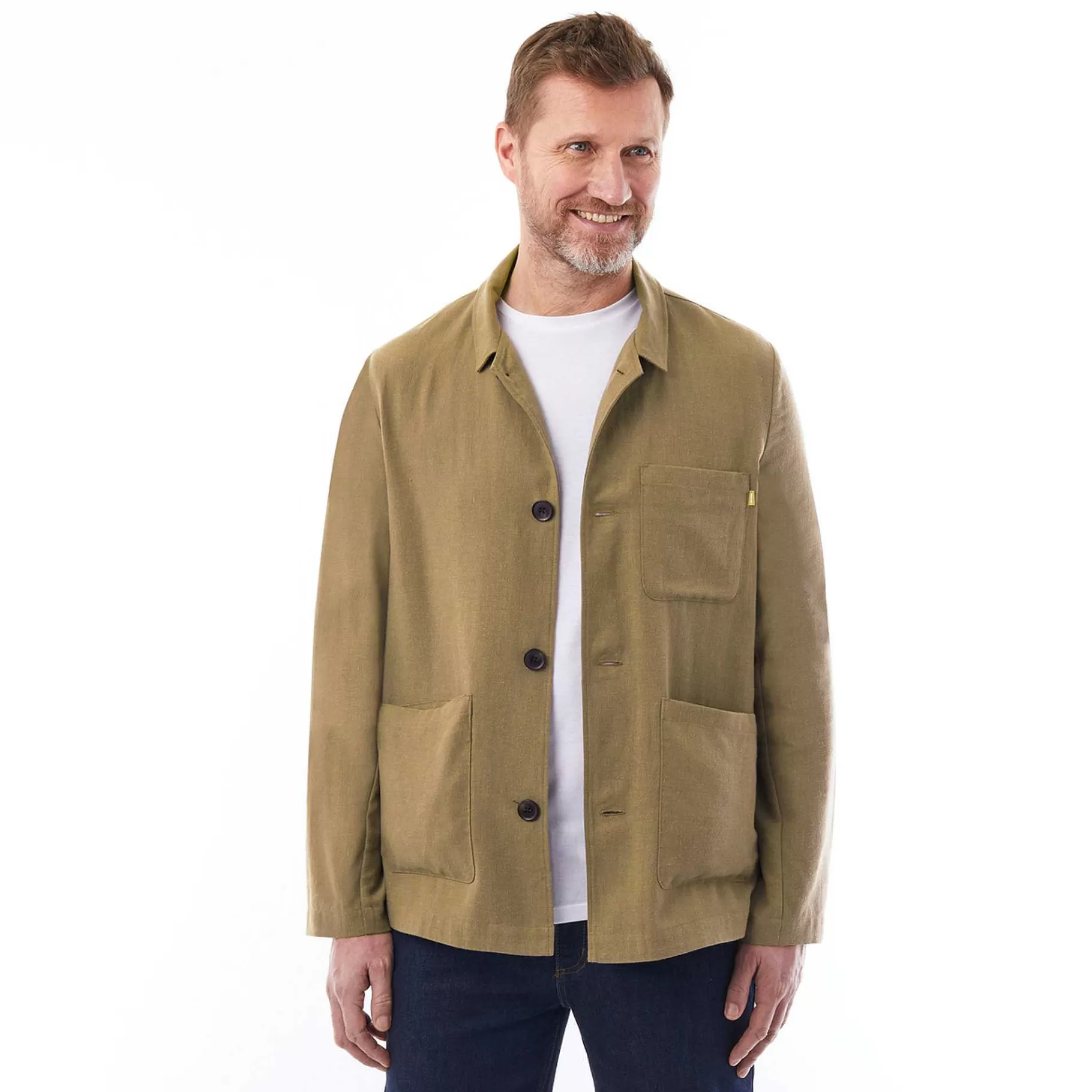 Store Rohan Men'S Porto Linen Jacket Stone