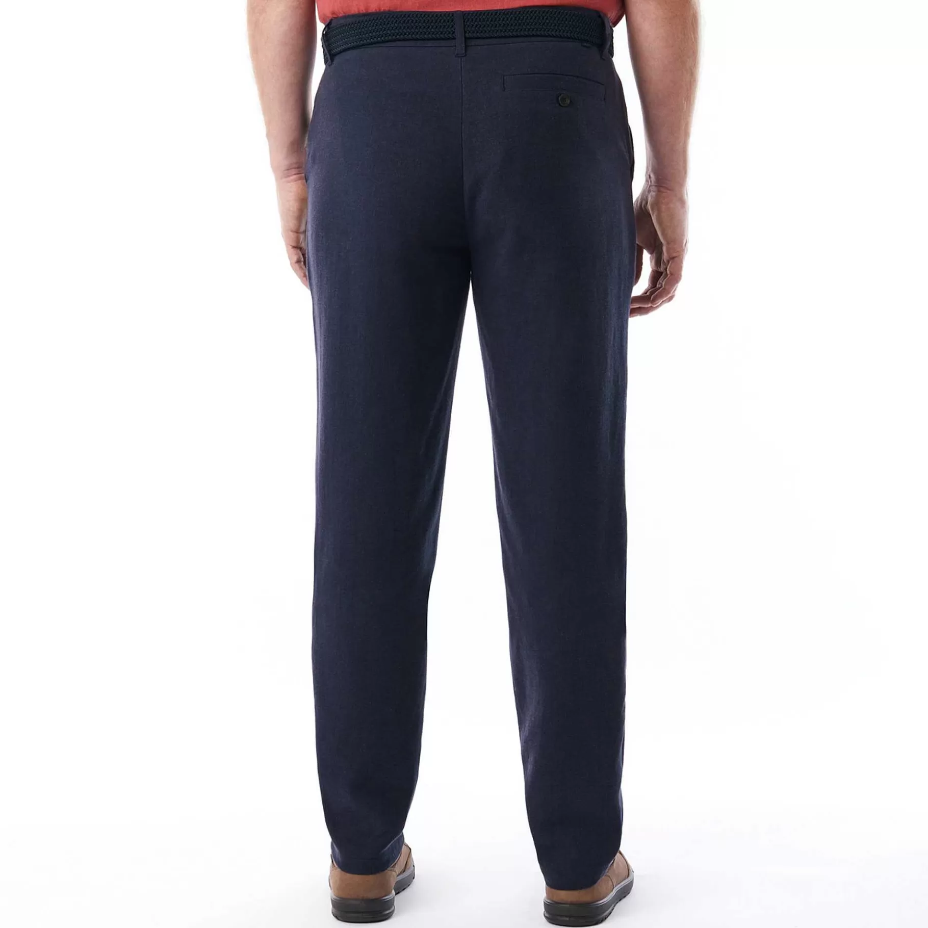 Flash Sale Rohan Men'S Porto Linen Trousers Deep Navy