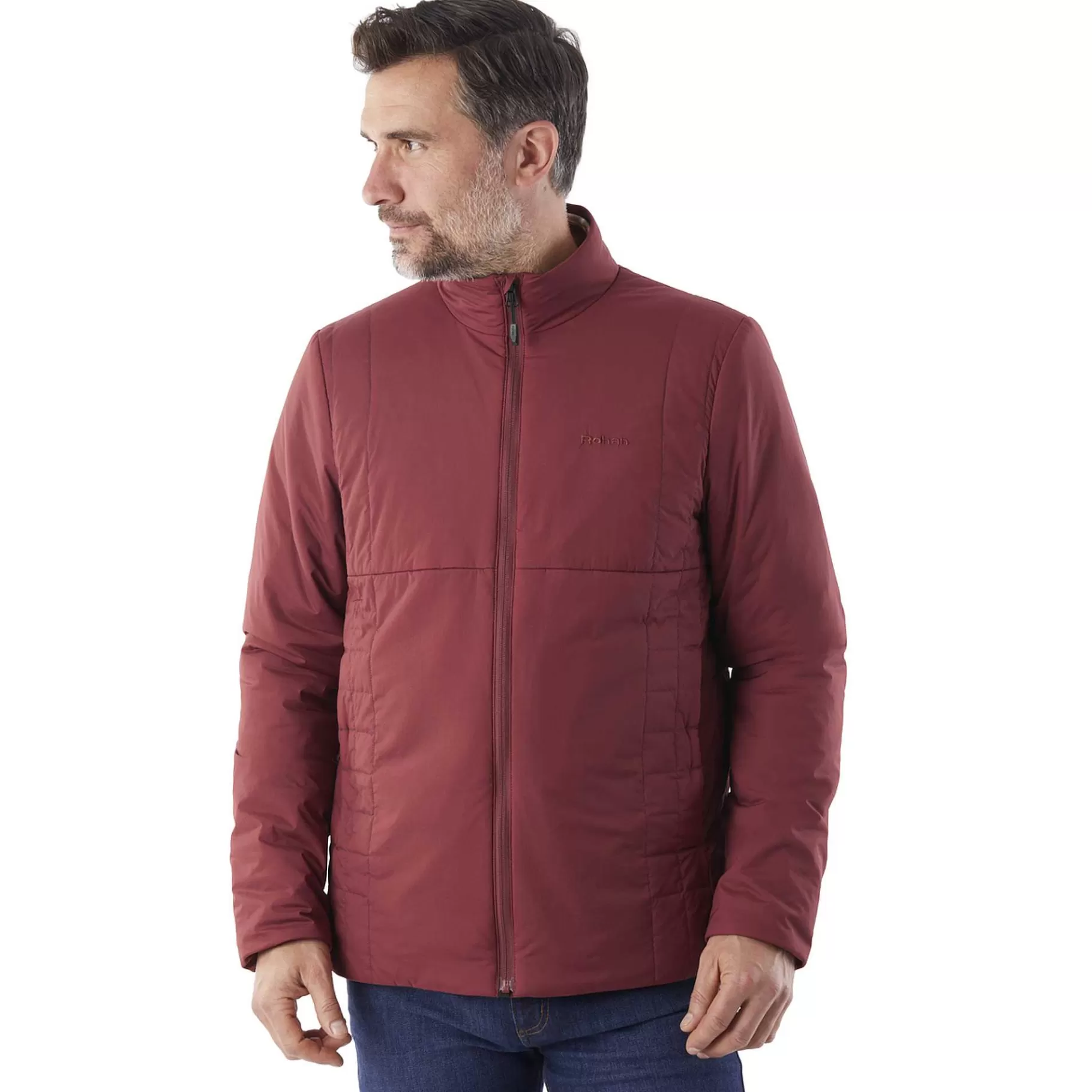 Sale Rohan Men'S Rime Jacket Auburn Red