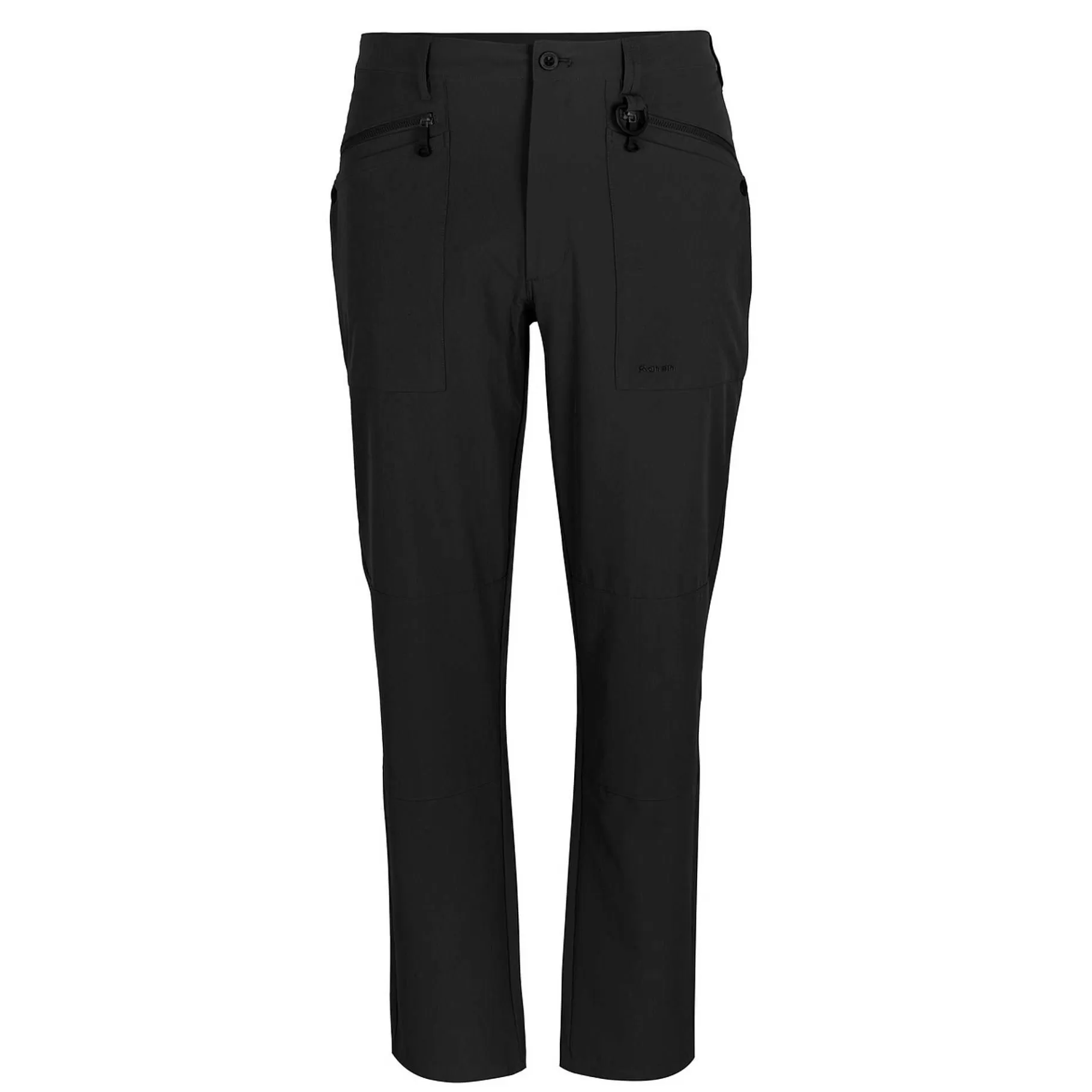 Fashion Rohan Men'S Stretch Bags Trousers Black