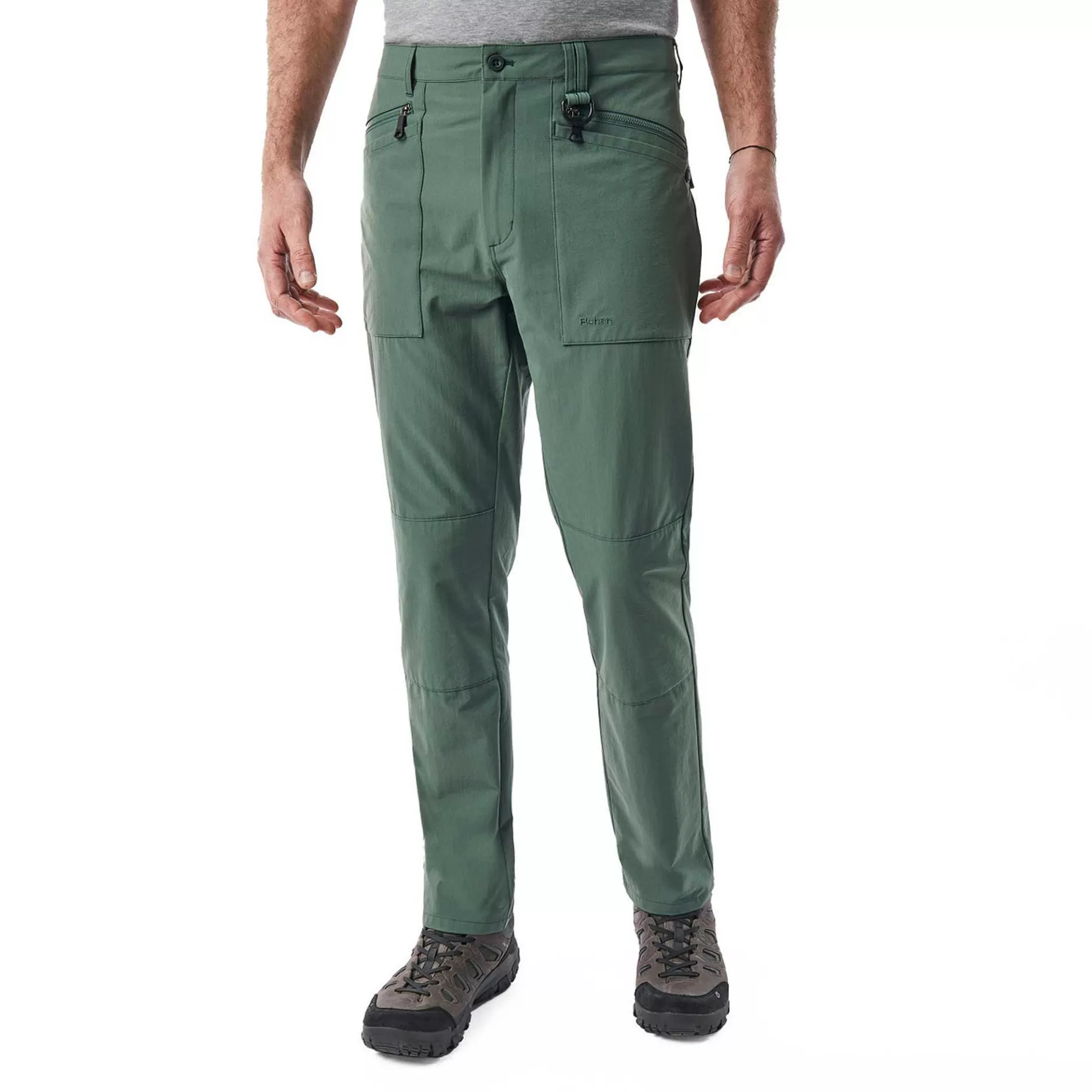 Fashion Rohan Men'S Stretch Bags Trousers Flint Green