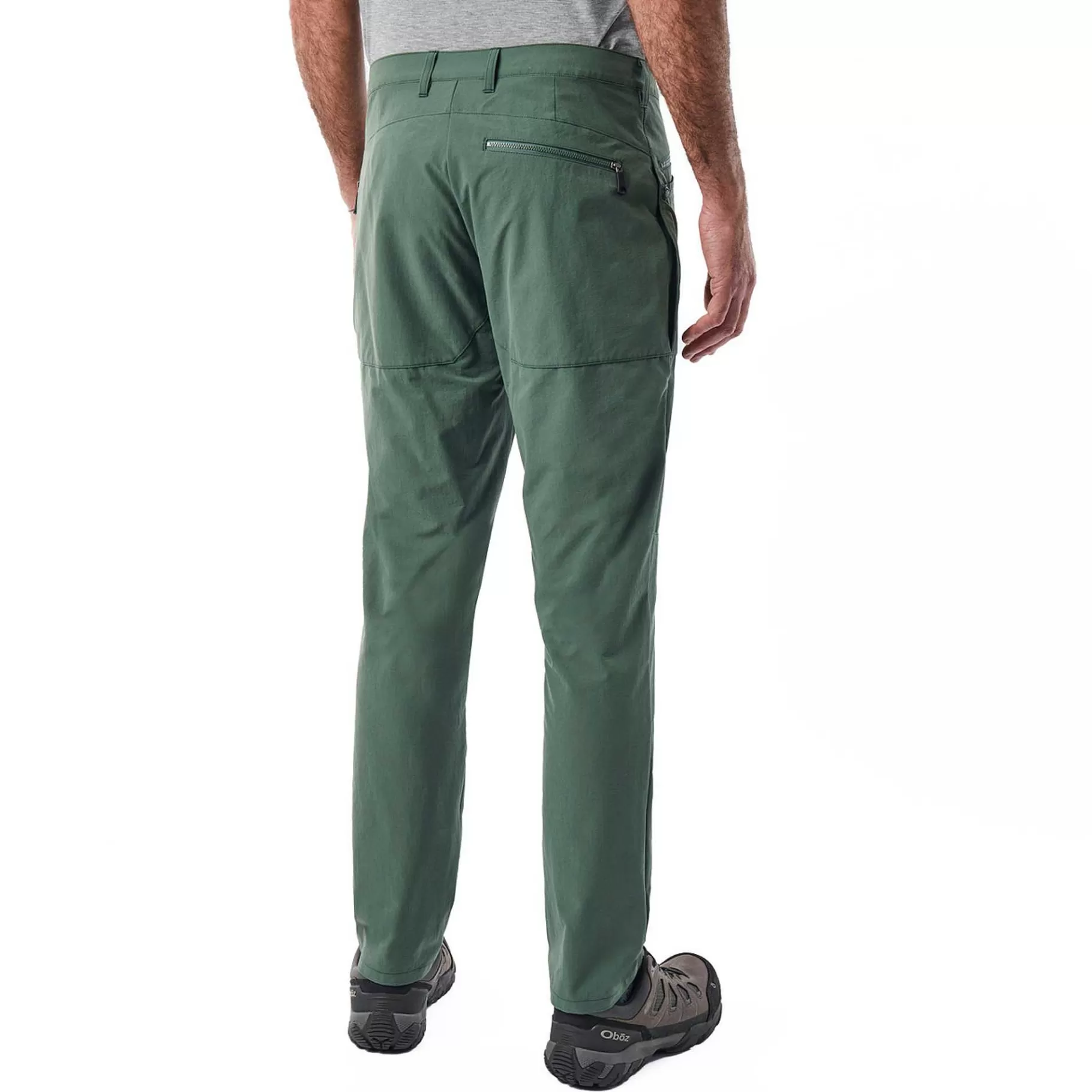 Fashion Rohan Men'S Stretch Bags Trousers Flint Green