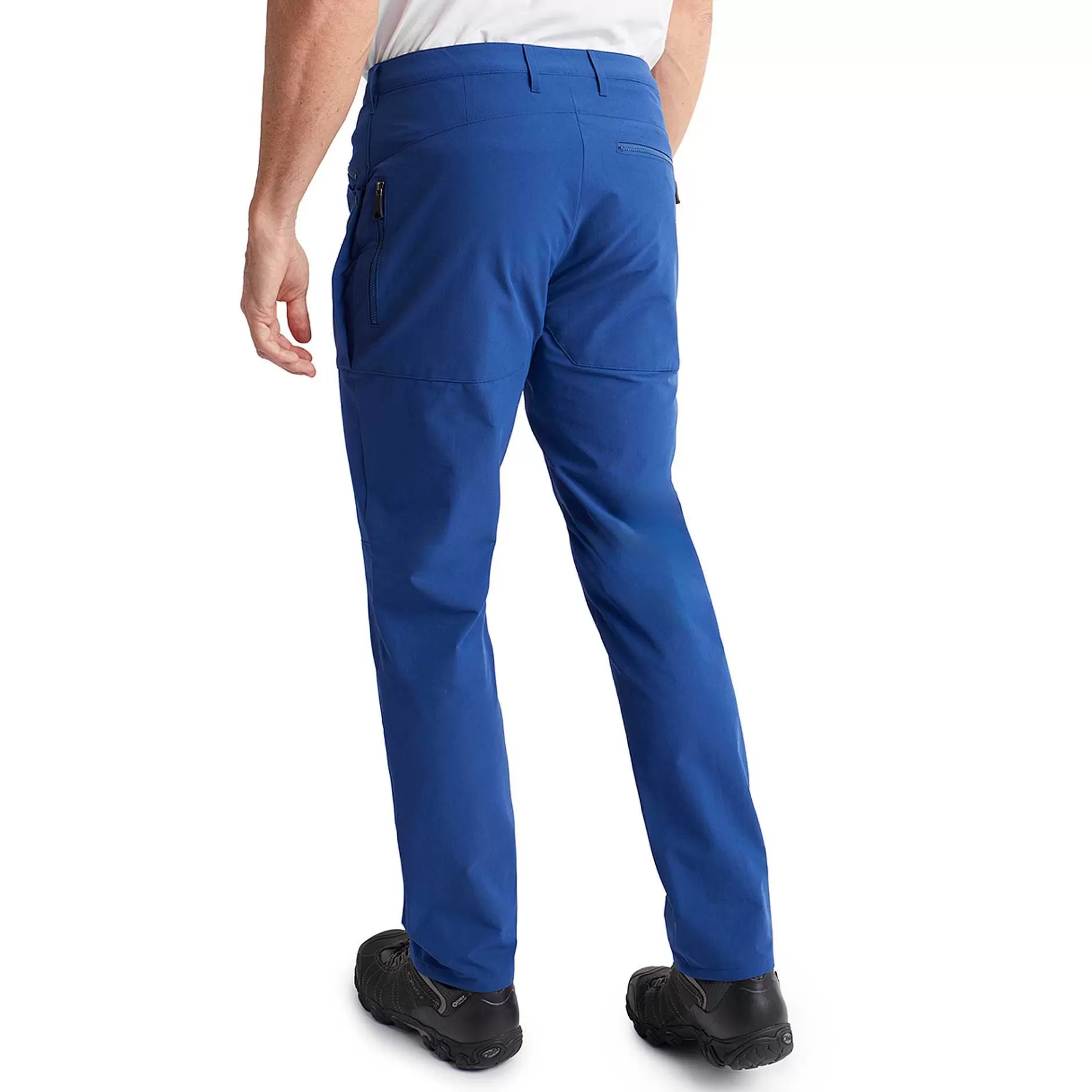 Online Rohan Men'S Stretch Bags Trousers Stratus Blue