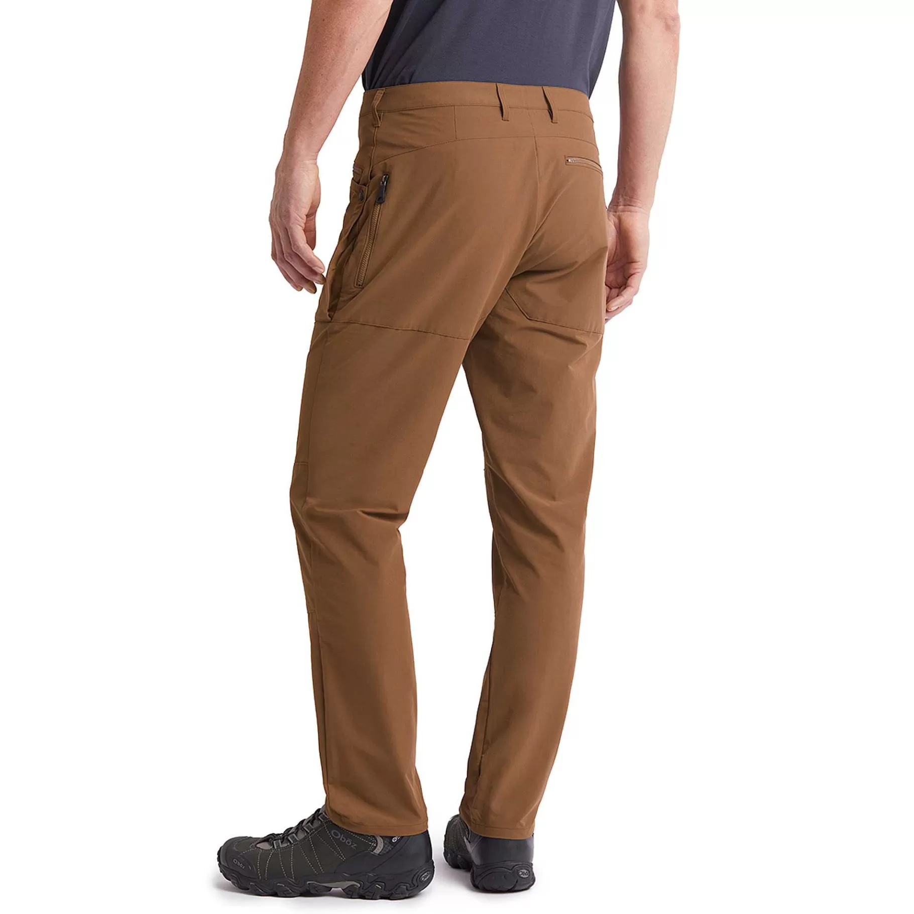 New Rohan Men'S Stretch Bags Trousers Woodland Brown