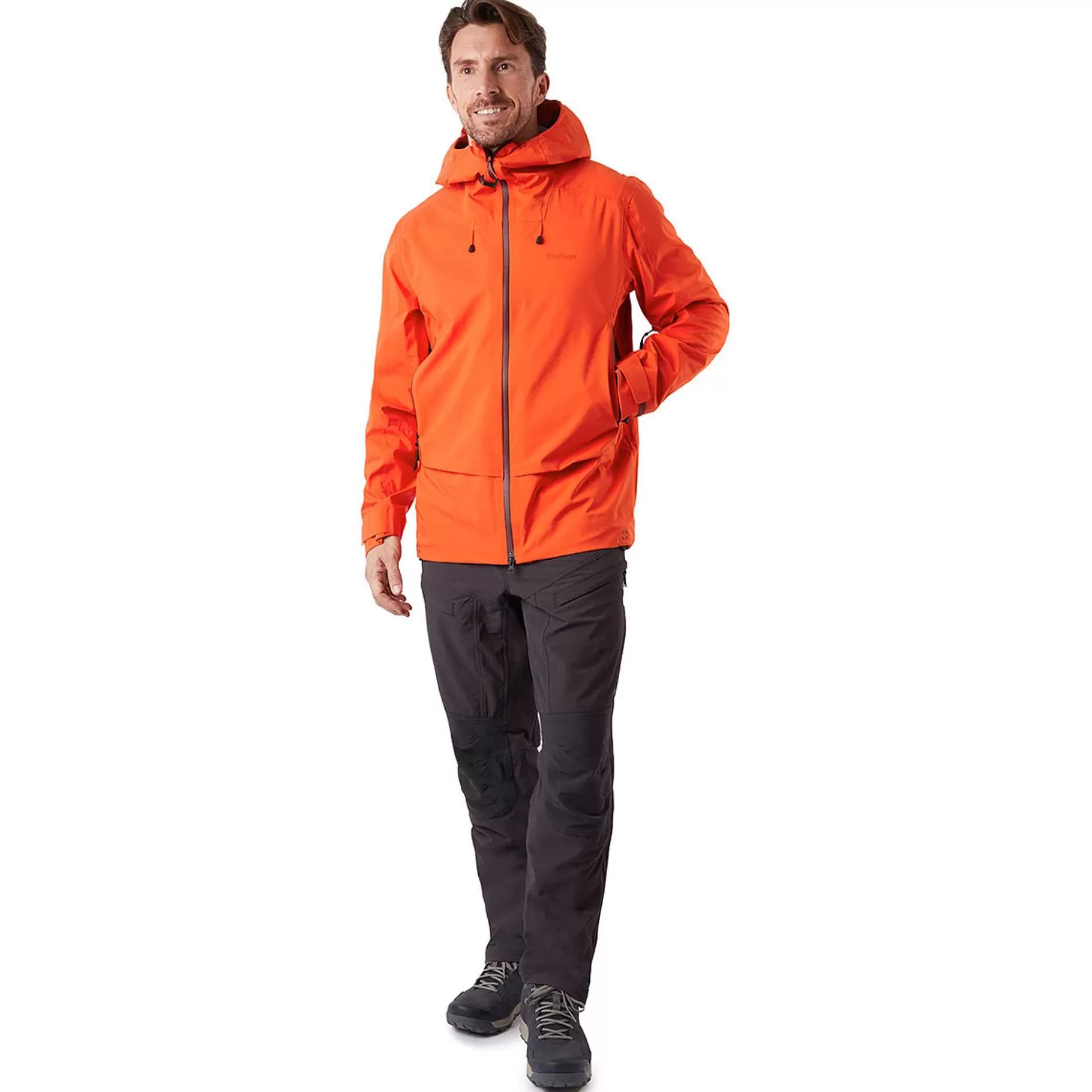 Cheap Rohan Men'S Ventus Waterproof Jacket Solar Orange