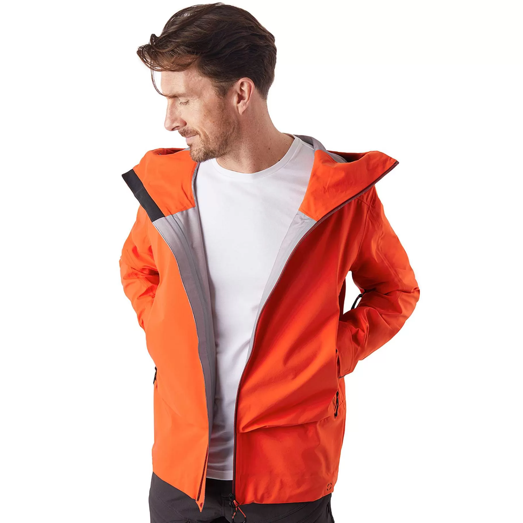 Cheap Rohan Men'S Ventus Waterproof Jacket Solar Orange