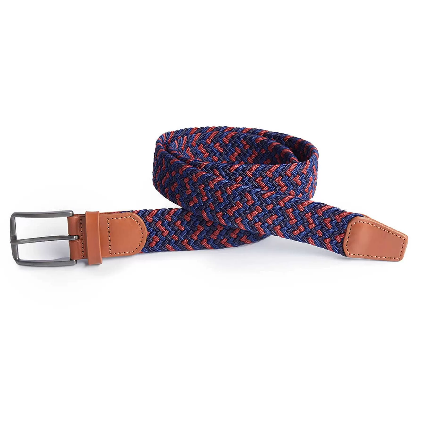 Discount Rohan Men'S Woven Stretch Belt Blue/Coast Red