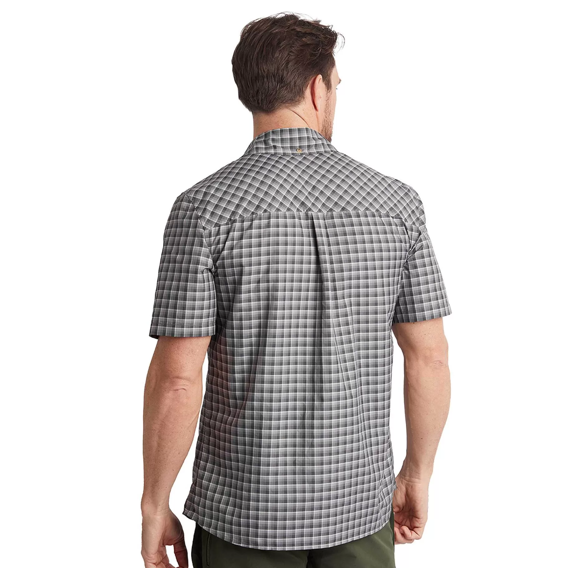 Hot Rohan Men'S Zenith Short Sleeve Shirt Carbon Check