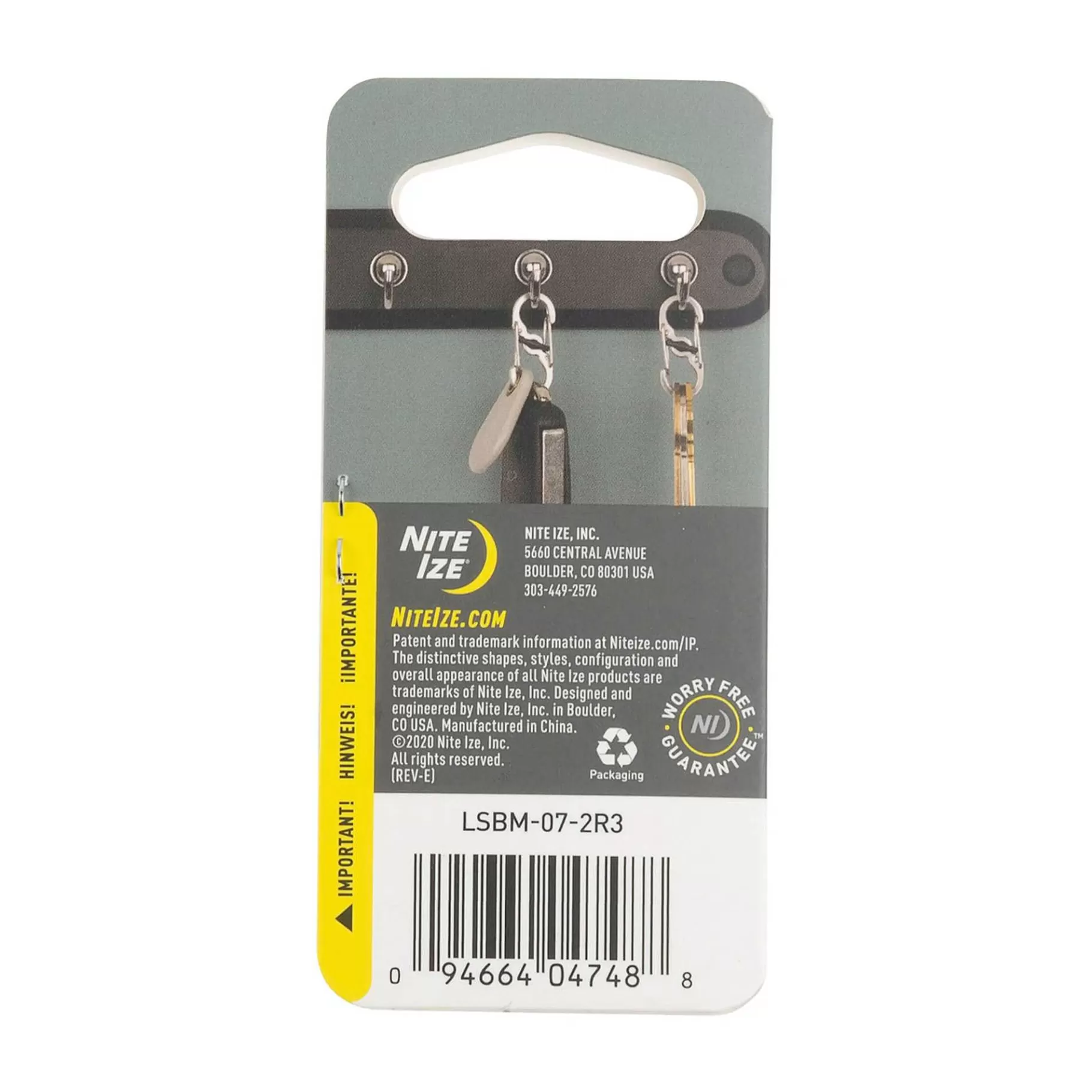 Best Sale Rohan Nite Ize® S-Biner® Microlock® 2 Pack Spectrum