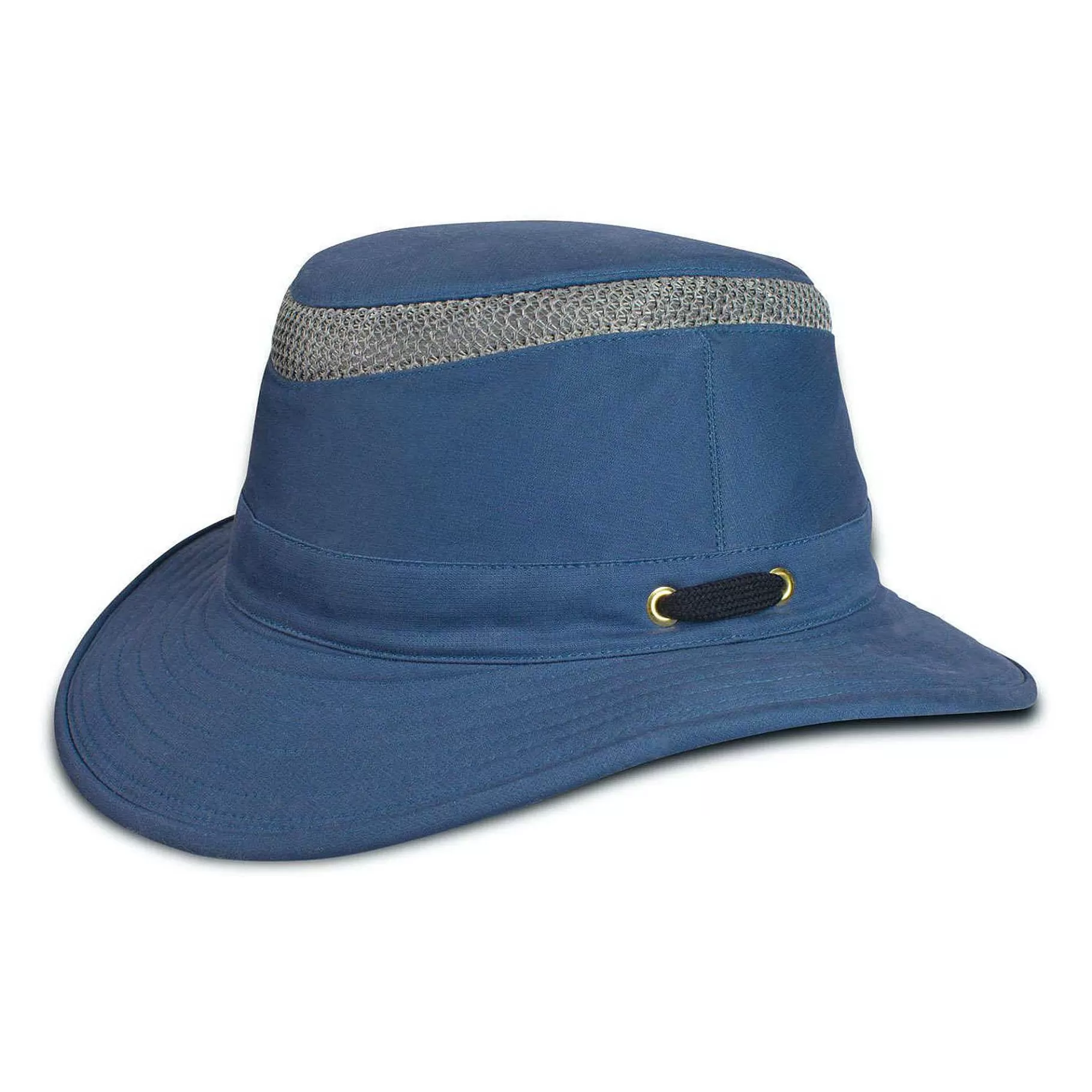 Best Sale Rohan Tilley T5M0 Medium Curved Brim Organic Cotton Airflo Hat Mid Blue