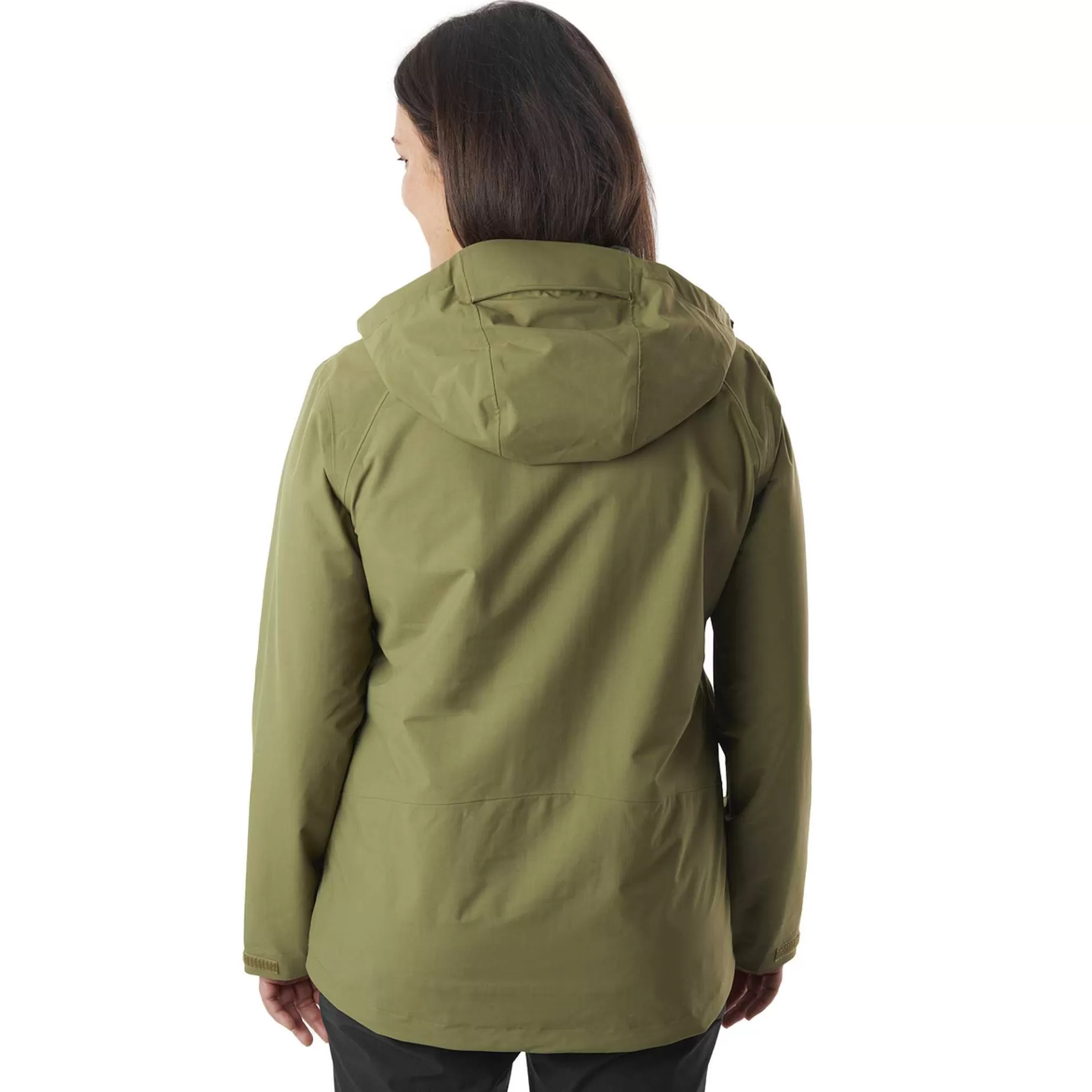 Sale Rohan Women'S Brecon Waterproof Jacket Heath Green