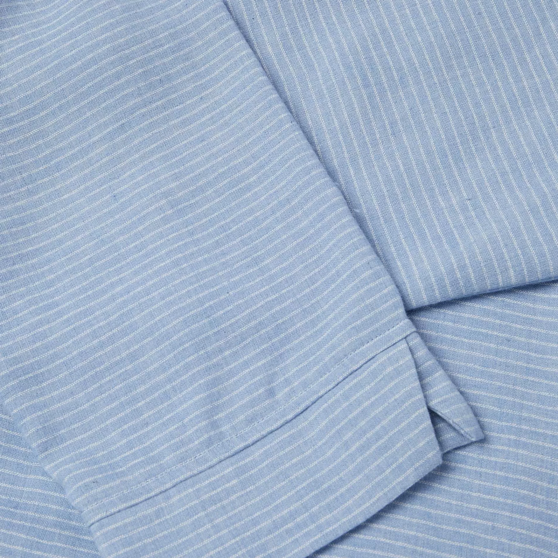 Sale Rohan Women'S Brisa Linen Short Sleeve Top Chambray Blue Stripe