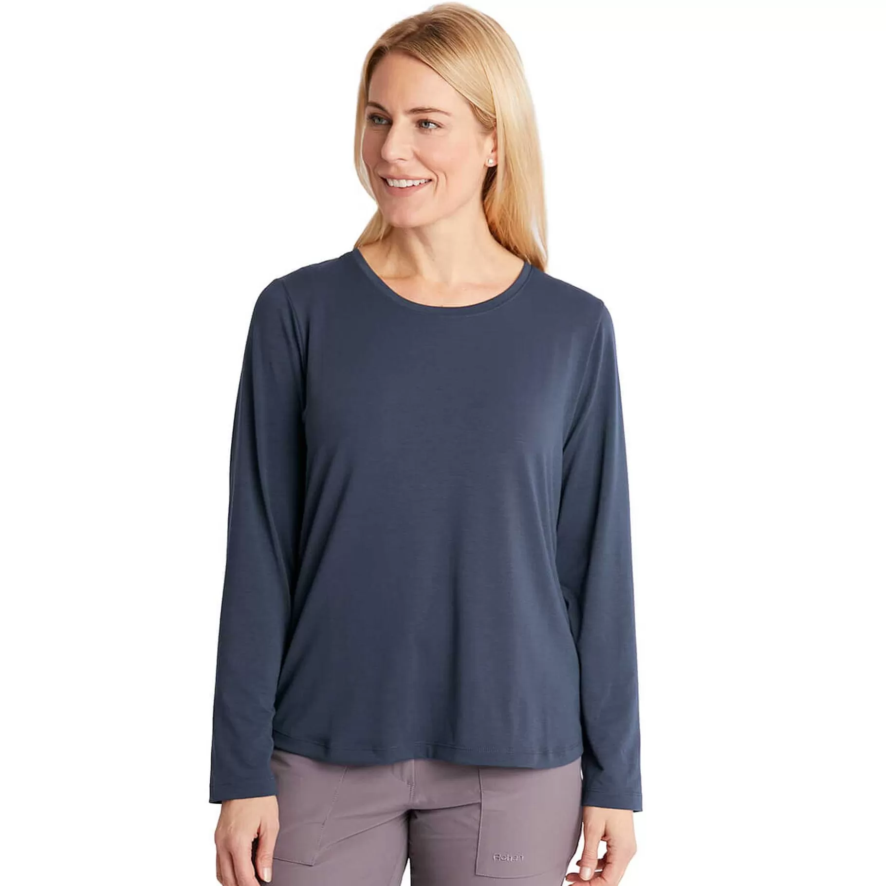 New Rohan Women'S Global Long Sleeve T True Navy