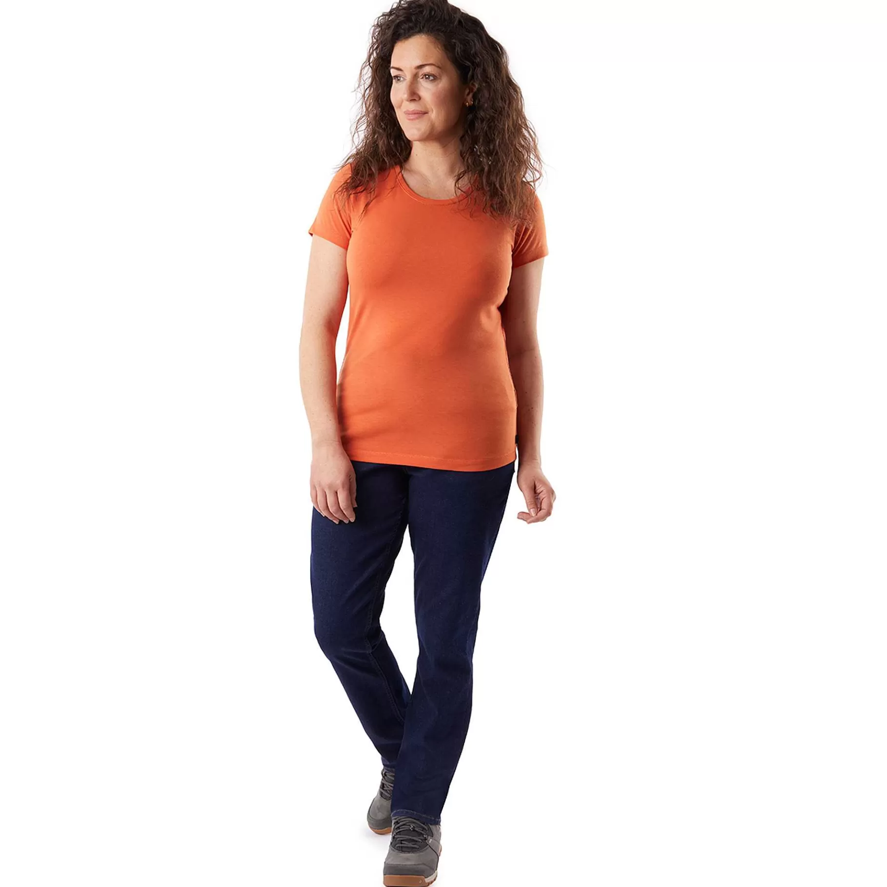 New Rohan Women'S Global Short Sleeve T Dusk Orange