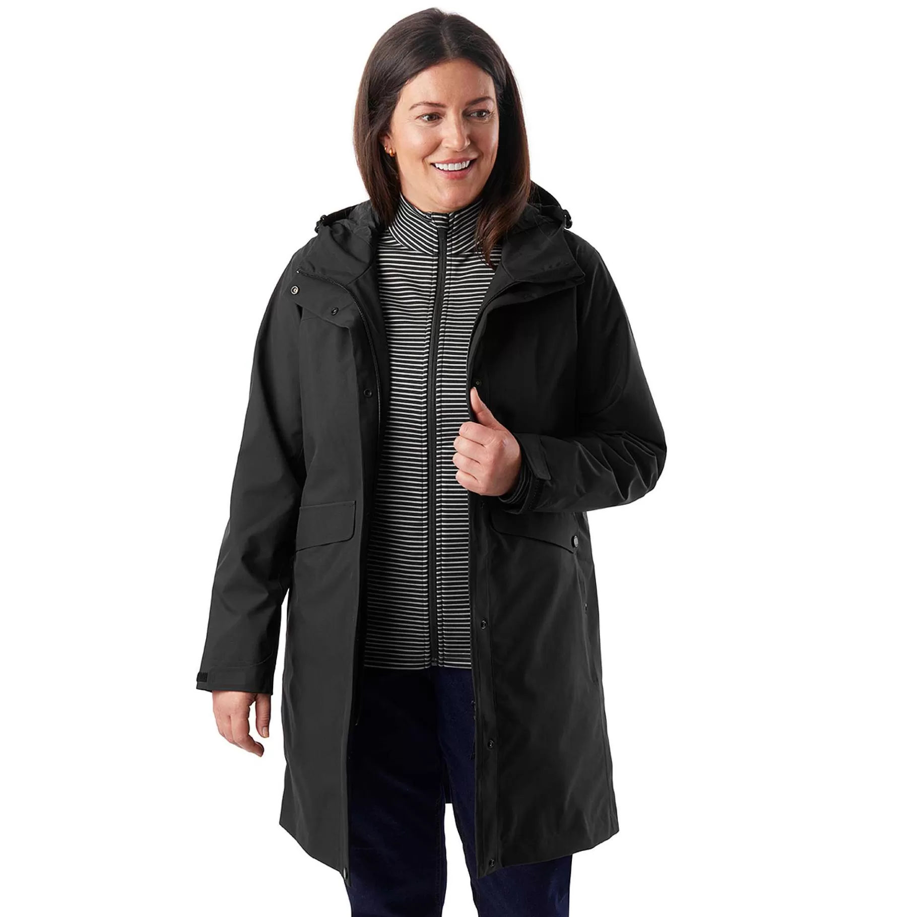 Sale Rohan Women'S Kendal Waterproof Jacket Black