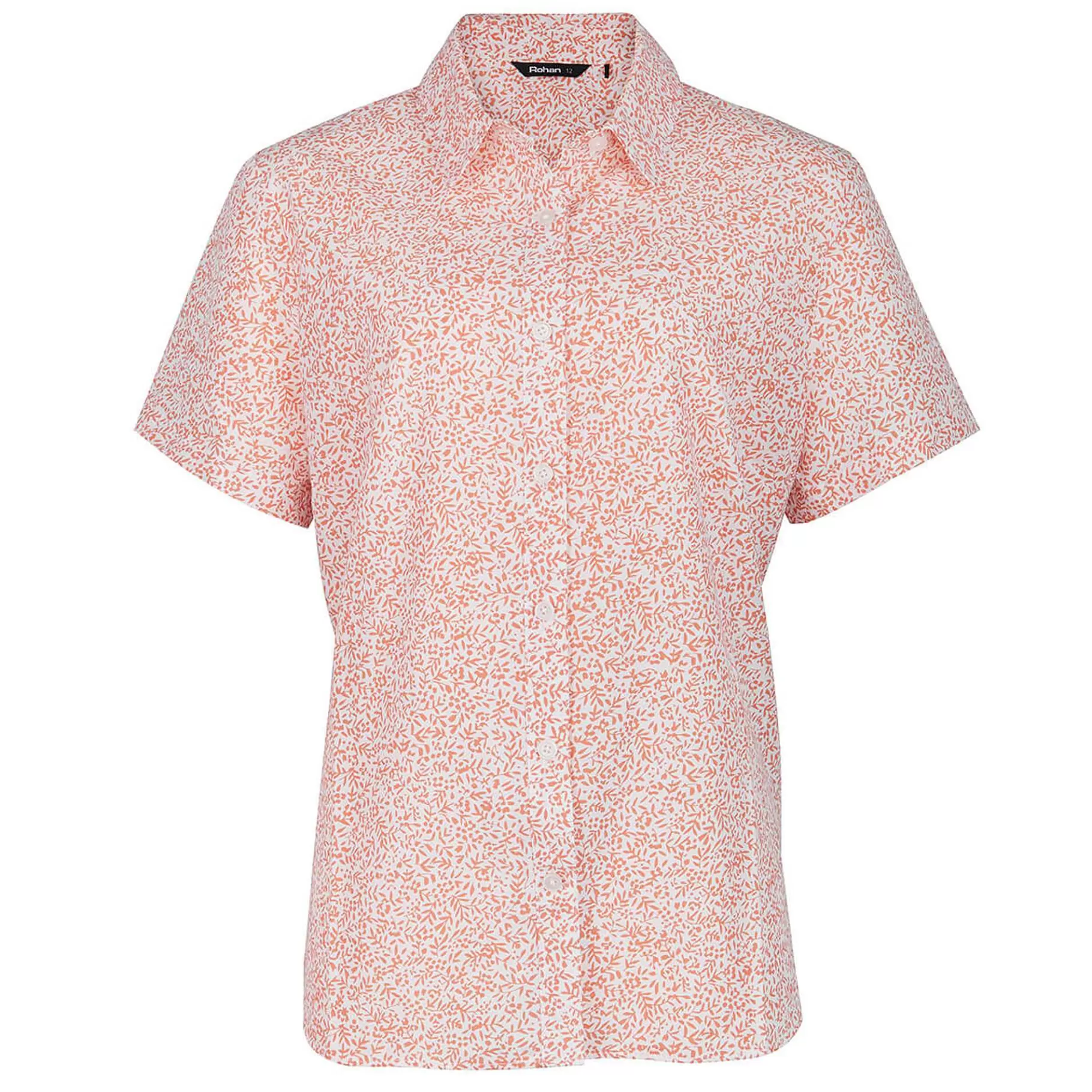Cheap Rohan Women'S Marina Short Sleeve Shirt Dusk Orange Print