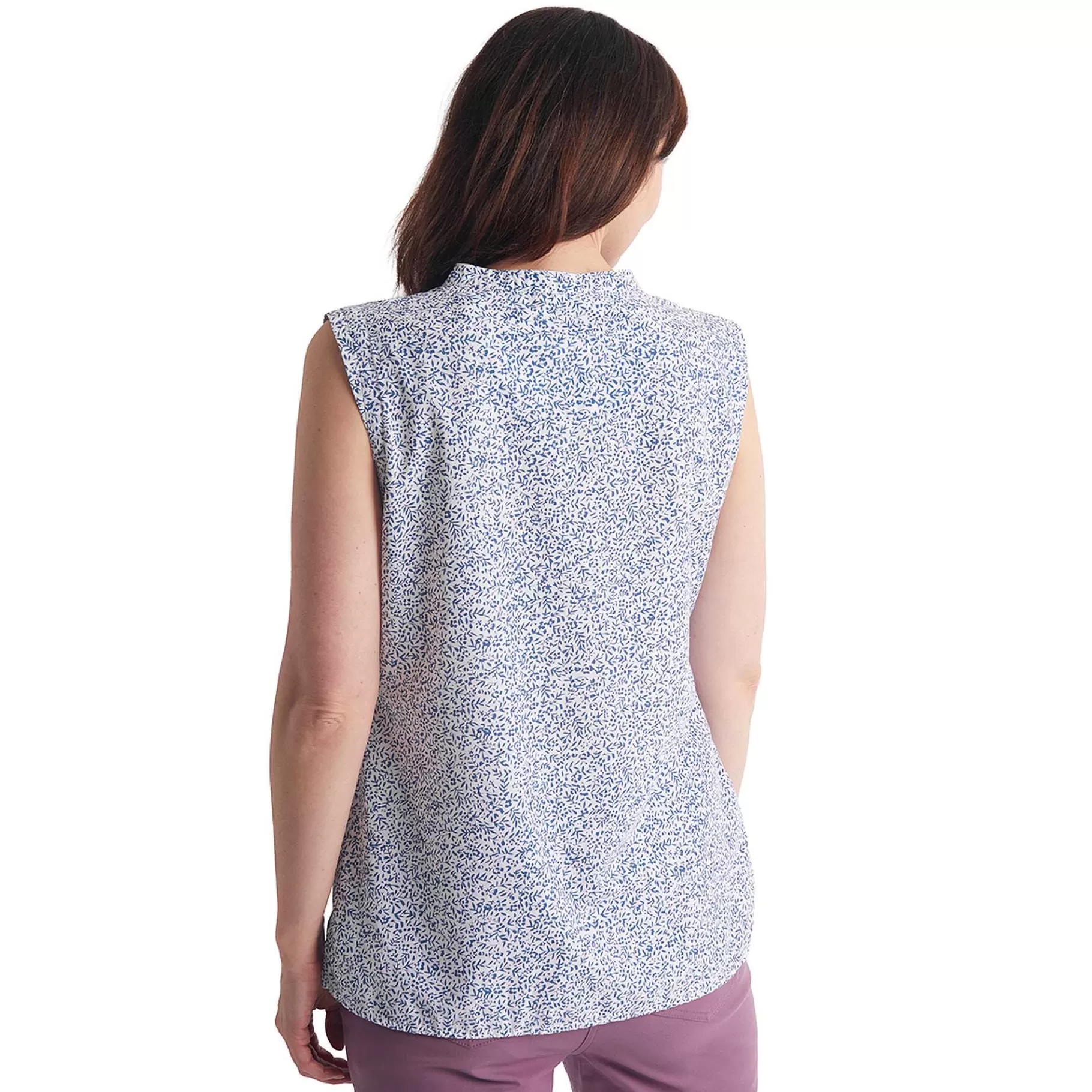 Flash Sale Rohan Women'S Marina Top Heather Blue Print