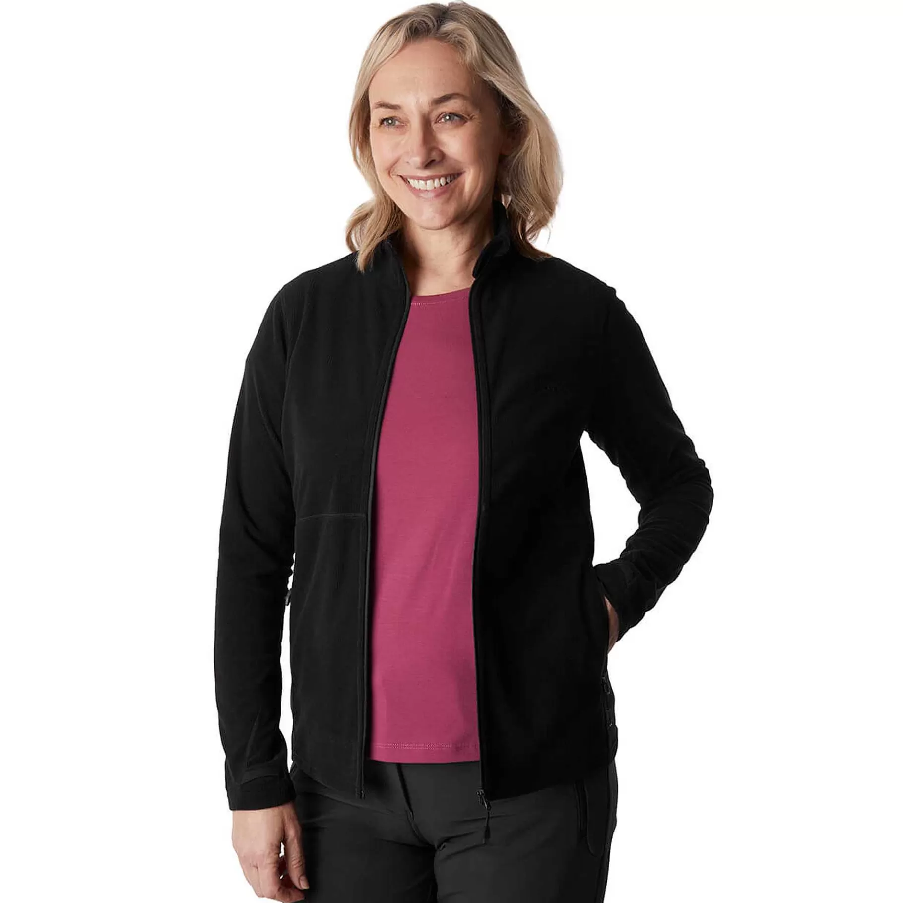 Store Rohan Women'S Microgrid Fleece Jacket Black