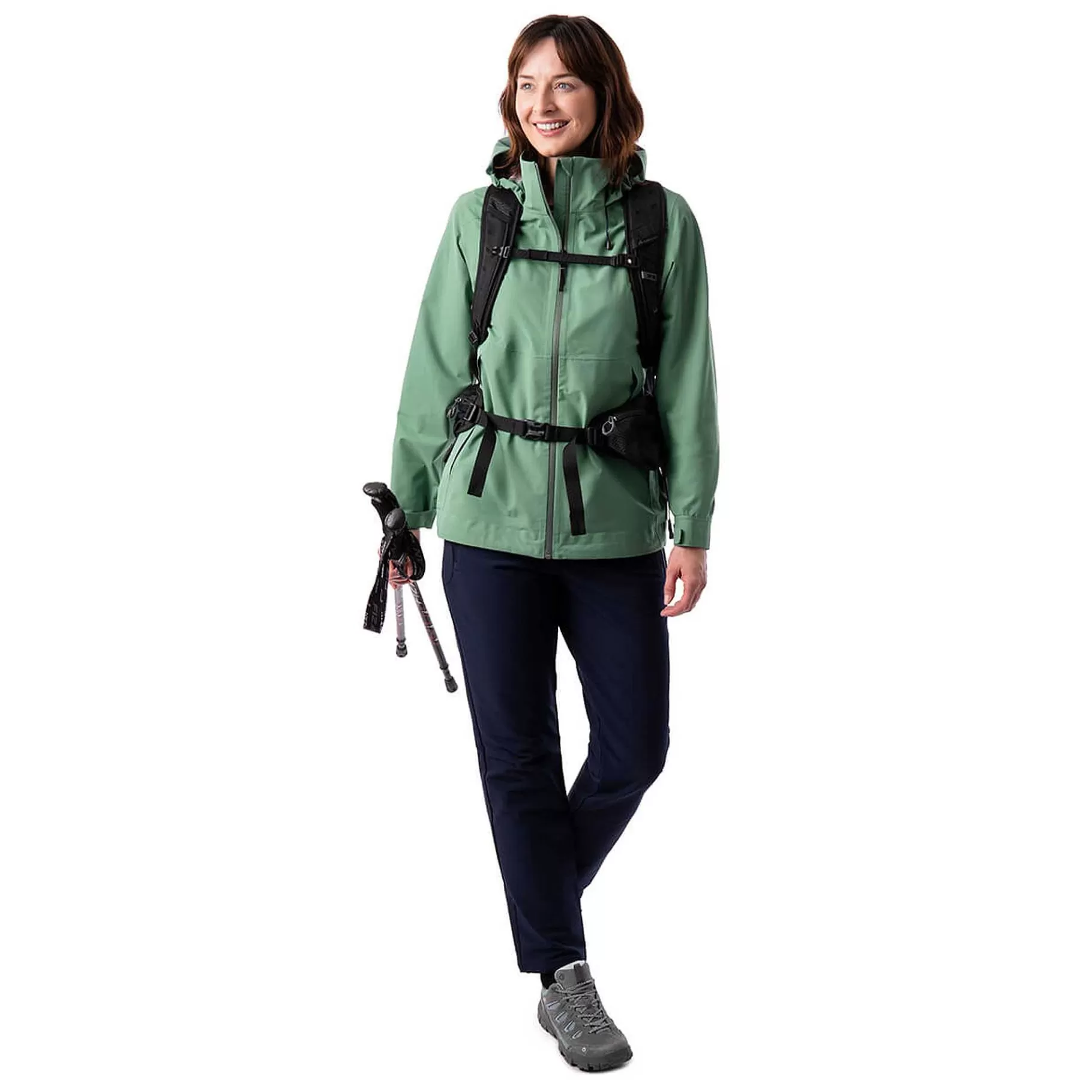 Store Rohan Women'S Parkland Waterproof Jacket Camber Green