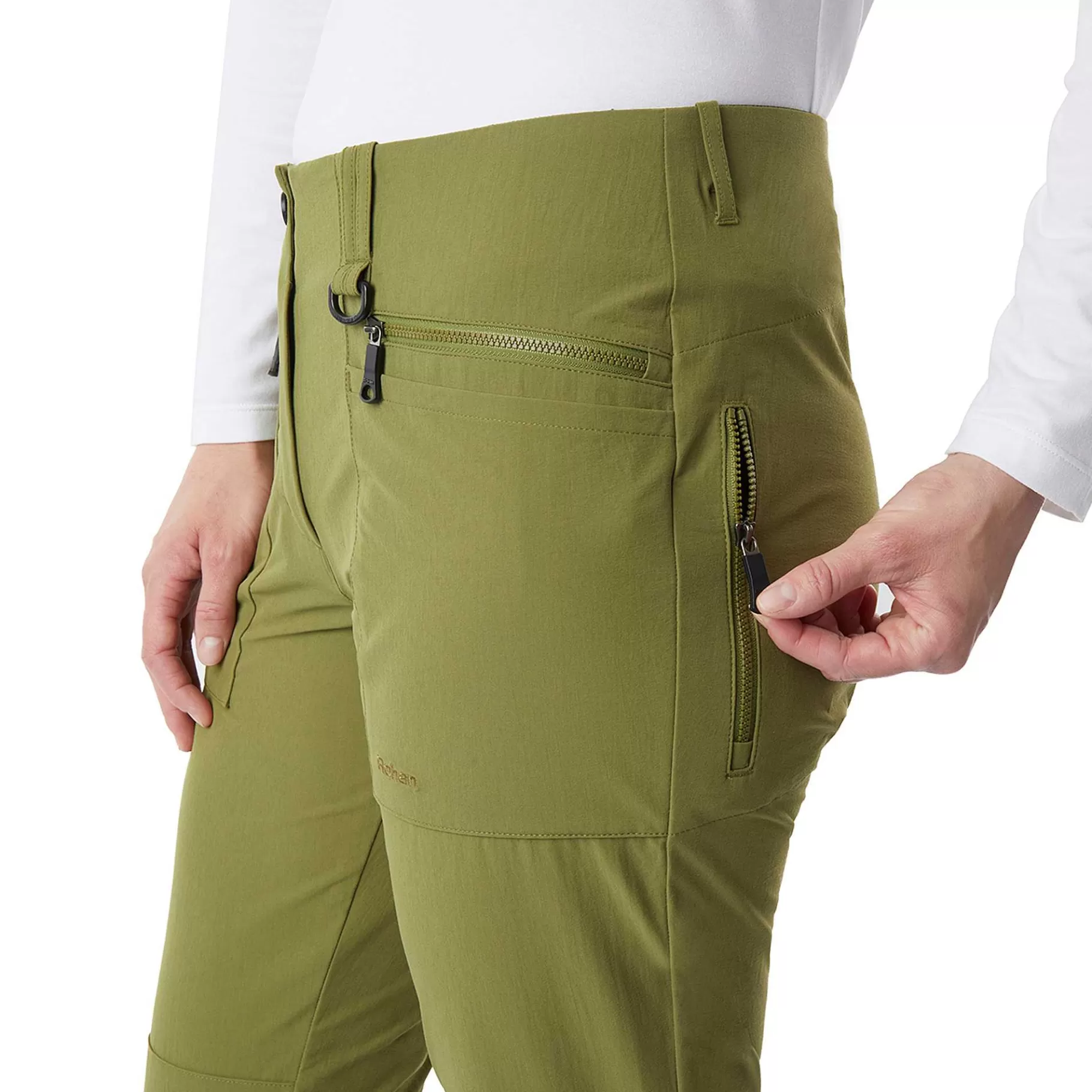 Store Rohan Women'S Stretch Bags Trousers Heath Green