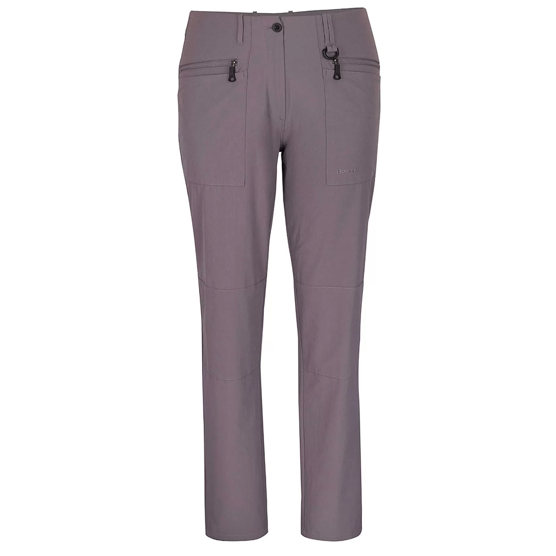 Store Rohan Women'S Stretch Bags Trousers Mauve Grey