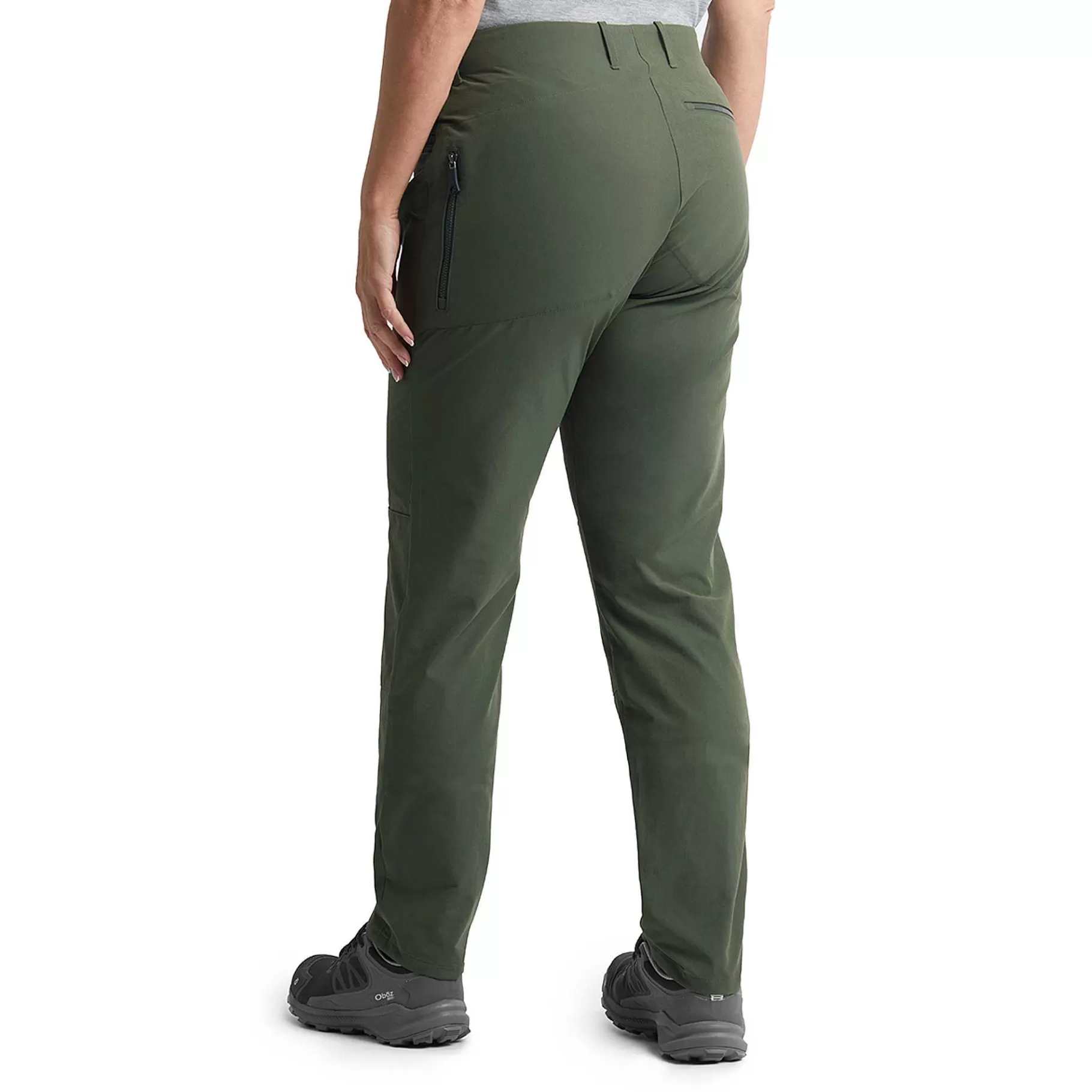 Clearance Rohan Women'S Stretch Bags Trousers Park Green