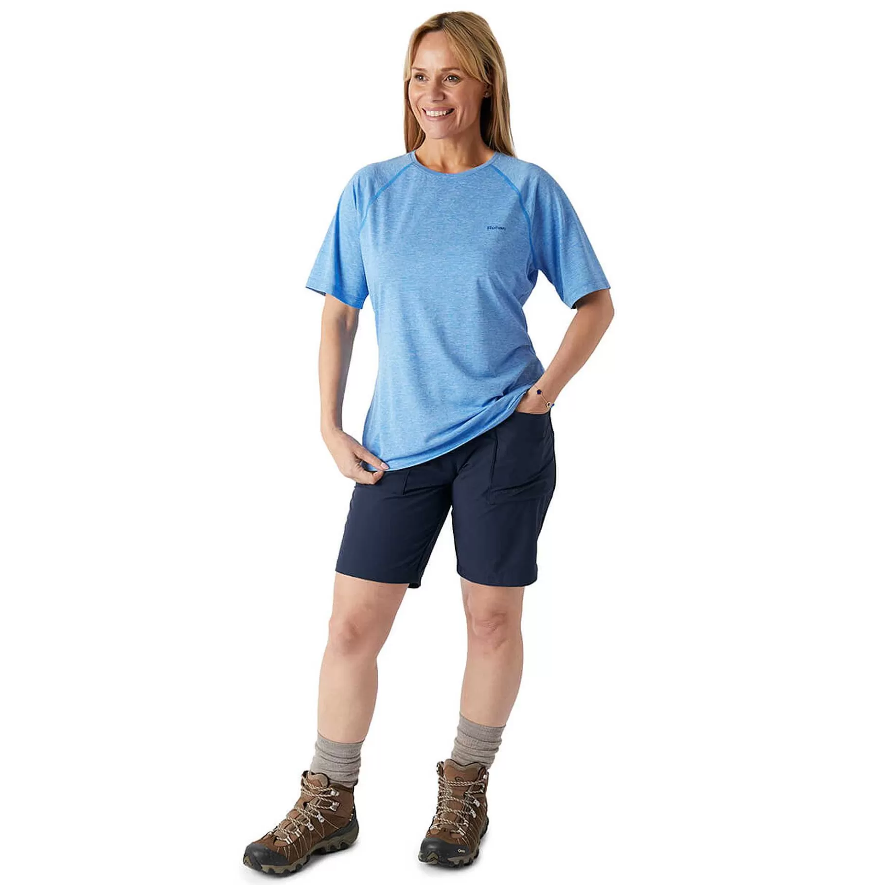 Discount Rohan Women'S Vapour Short Sleeve T Azure Blue Marl